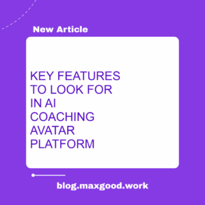 features of AI coaching avatar platform featured image